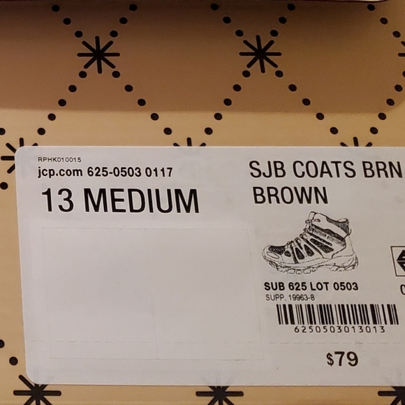 St. John's Bay Mens Memory Foam Hiker Boots- 13M - Picture 15 of 16